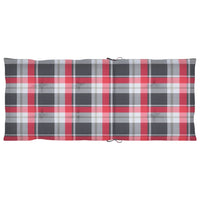 Sedie da Giardino Reclinabili 3 pz con Cuscini Massello Acacia 3064741