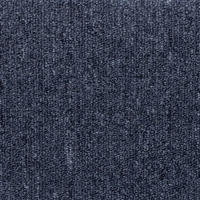 Tappetini per scale 15 pz 65x21x4 cm Grigio scuro e blu con bordo rettangolare 326195