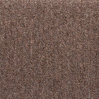 Tappetini per scale 15 pz 65x21x4 cm Marrone Bordo rettangolare 326196