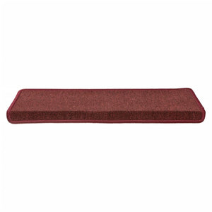 Tappetini per Scale 15 pz 65x25 cm Rosso Opaco cod mxl 76739