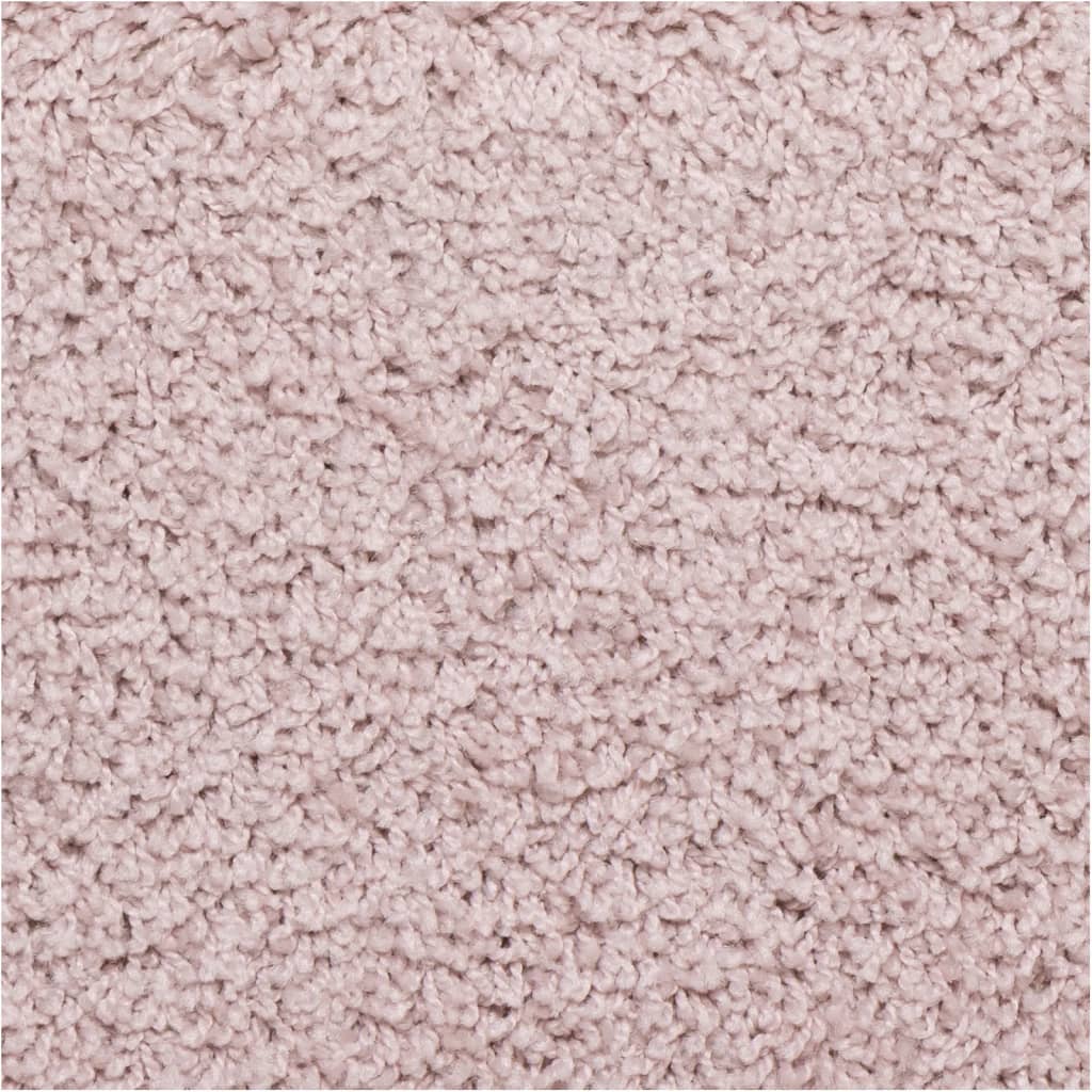 Tappetini per scale 15 pz 65x21x4 cm Rosa chiaro con bordo rettangolare 326201