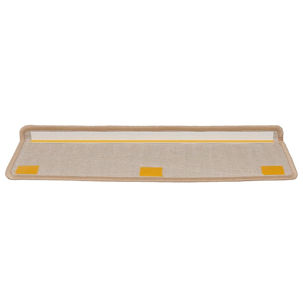 Tappetini per Scale 15 pz 65x25 cm Oro cod mxl 56085
