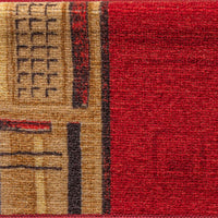 Tappetini Autoadesivi per Scale 15 pz 65x21x4 cm Rossi