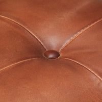 vidaXL Sedie da Pranzo a Sbalzo 6 pz Marroni in Vera Pelle