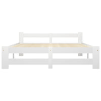 Dormeuse Estraibile senza Materasso Bianca Legno Pino 120x200cm 322000