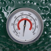 Barbecue Affumicatore 2 in 1 Kamado in Ceramica 56 cm Verde cod mxl 55673