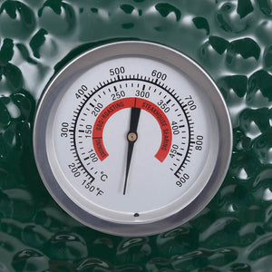 Barbecue Affumicatore 2 in 1 Kamado in Ceramica 56 cm Verde cod mxl 55673