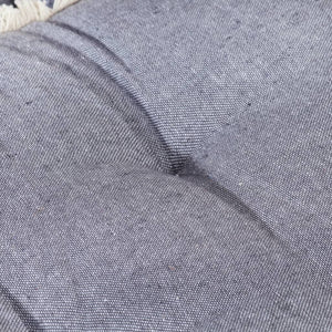 Cuscino per Divano in Pallet Antracite 120x80x10 cm 314797