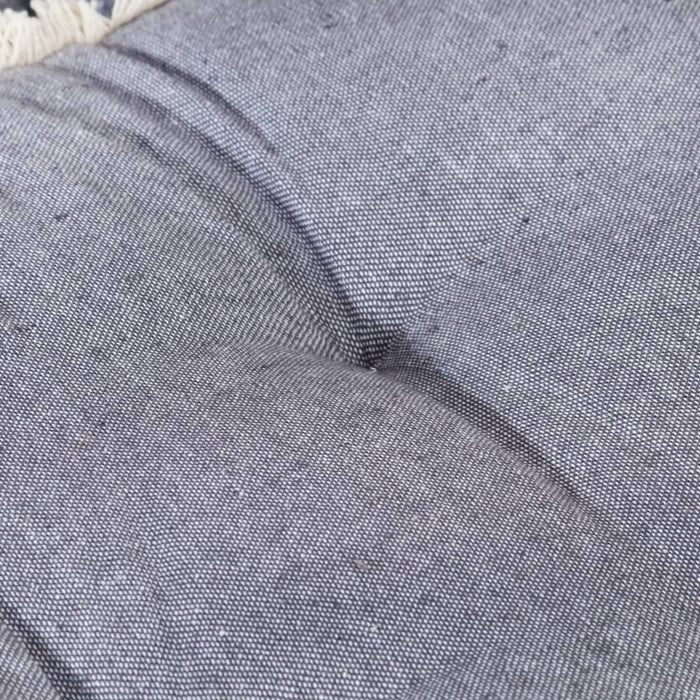 Cuscino per Divano in Pallet Antracite 120x80x10 cm 314797