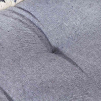 Cuscino per Divano-Cuscini per Sofa in Pallet Antracite 120x80x10 cm