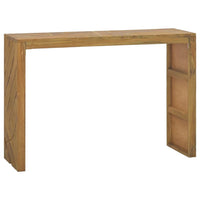Tavolo Consolle 110x35x75 cm in Legno Massello di Teak cod mxl 63834