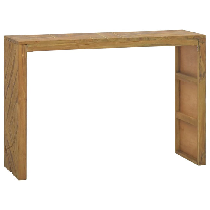 Tavolo Consolle 110x35x75 cm in Legno Massello di Teak cod mxl 63834