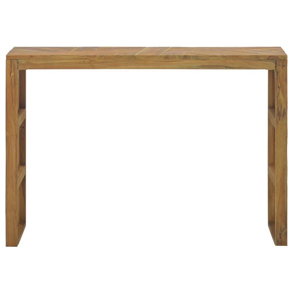 Tavolo Consolle 110x35x75 cm in Legno Massello di Teak cod mxl 63834