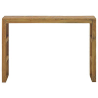 Tavolo Consolle 110x35x75 cm in Legno Massello di Teak cod mxl 63834