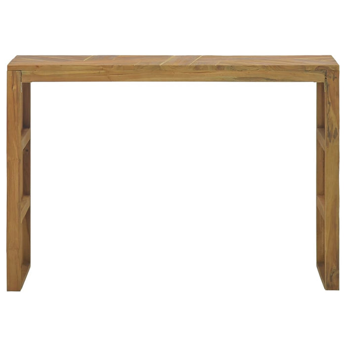 Tavolo Consolle 110x35x75 cm in Legno Massello di Teak cod mxl 63834