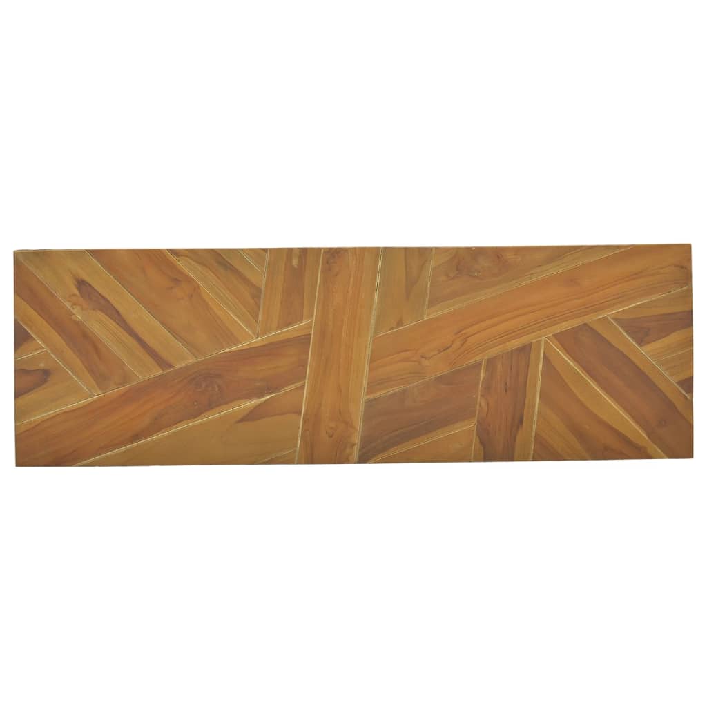 Tavolo Consolle 110x35x75 cm in Legno Massello di Teak cod mxl 63834