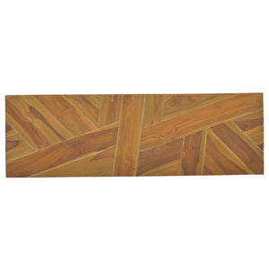 Tavolo Consolle 110x35x75 cm in Legno Massello di Teak cod mxl 63834