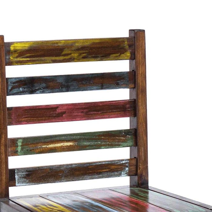 Sedie da Pranzo 2 pz in Legno Massello di Recupero 326179