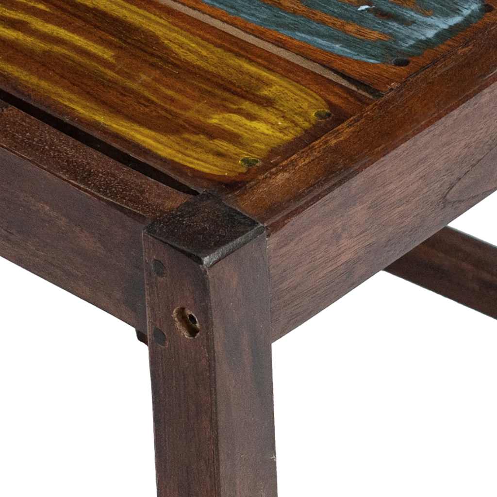 Sedie da Pranzo 2 pz in Legno Massello di Recupero cod mxl 13173