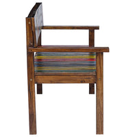 Sedie da Pranzo 4 pz in Legno Massello di Recupero 326180