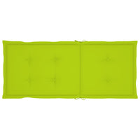 Sedie da Giardino Reclinabili 6 pz con Cuscini Massello Acacia 3065328