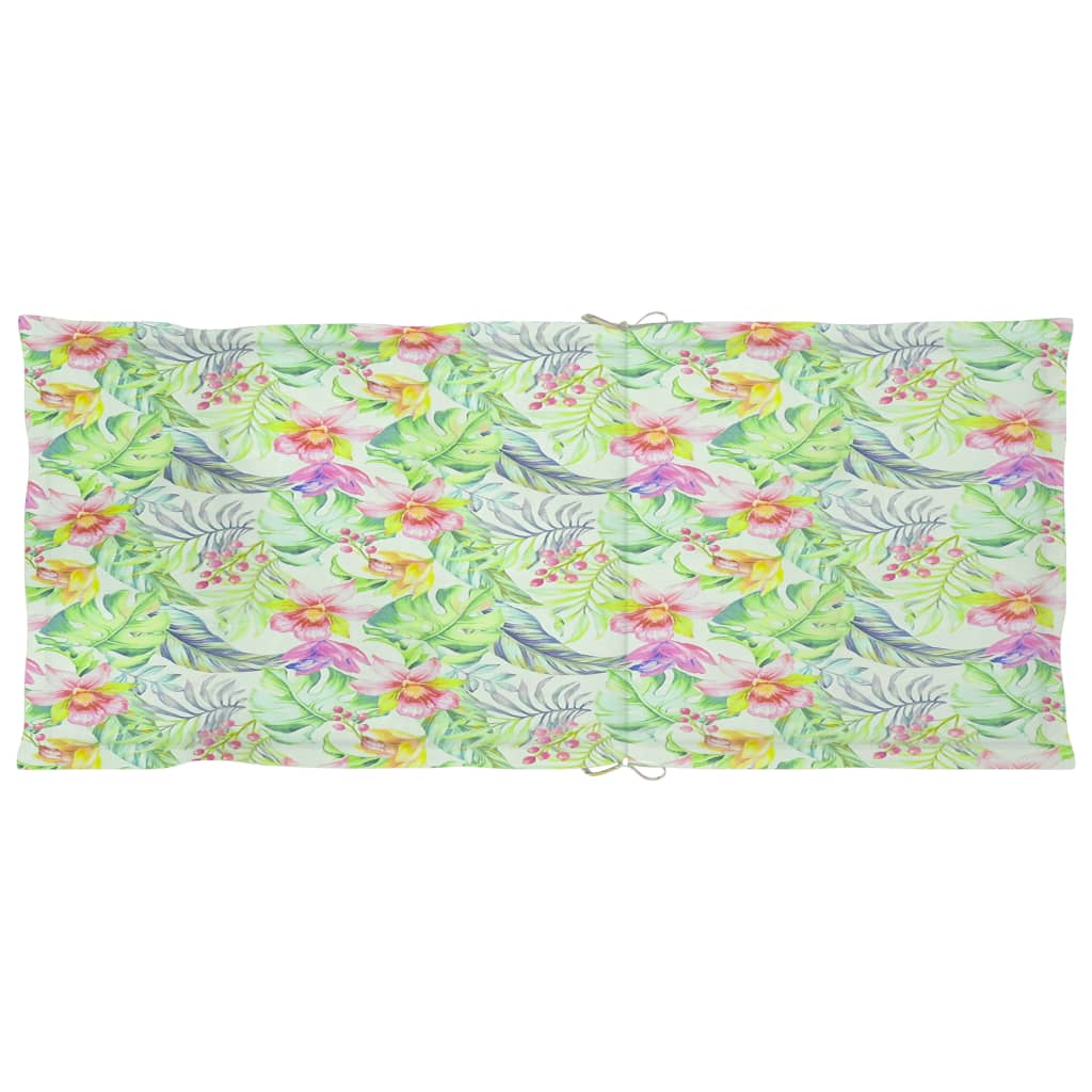 Sedie da Giardino Reclinabili 4 pz con Cuscini Massello Acacia 3065359