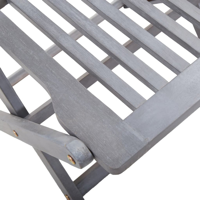 Sedie da Giardino Pieghevoli 6pz con Cuscini in Massello Acacia 3065459