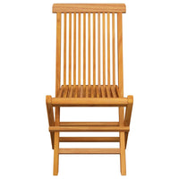 Sedie da Giardino con Cuscini Blu 6 pz in Massello di Teak 3065615