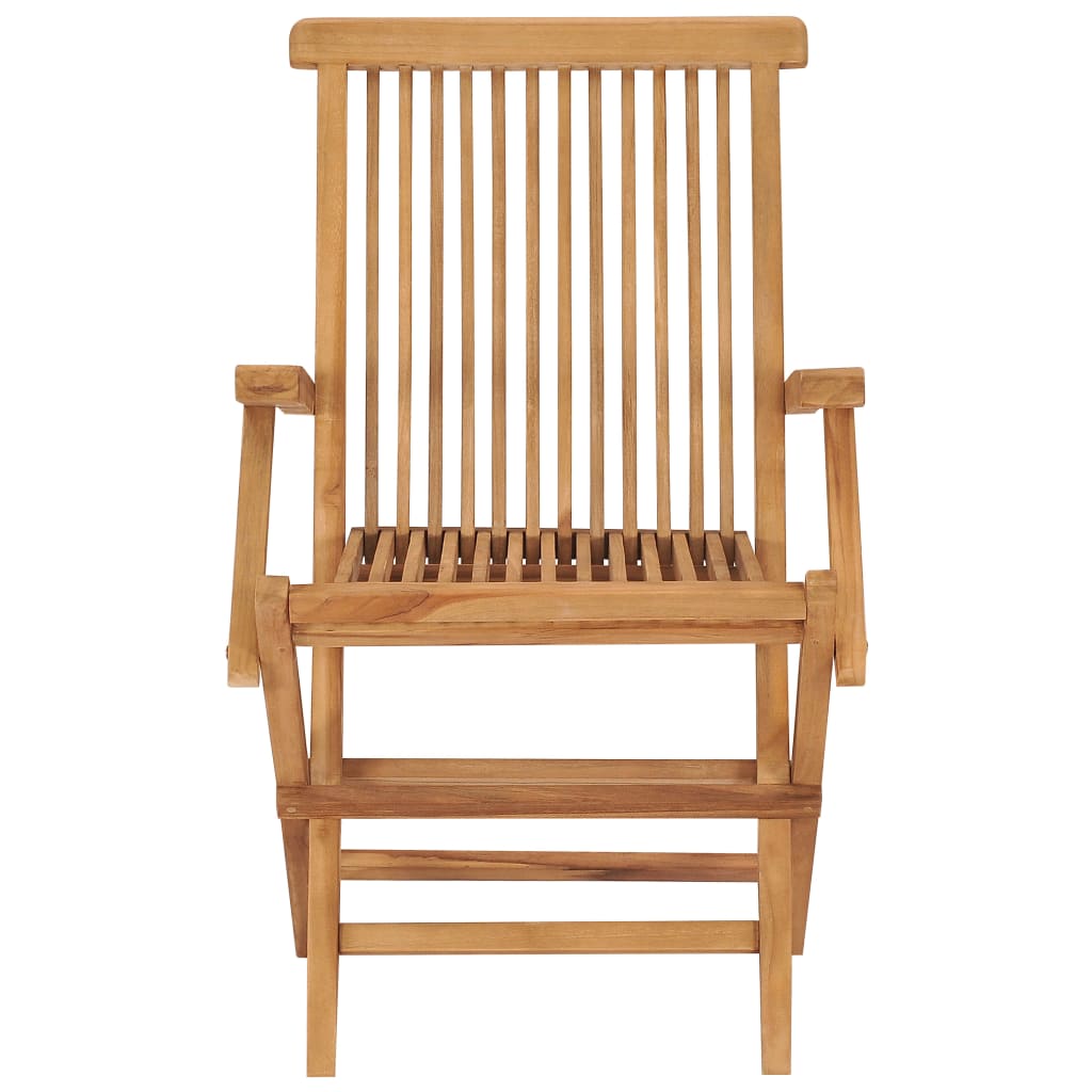 Sedie da Giardino con Cuscini Antracite 4 pz Massello di Teak cod mxl 48223