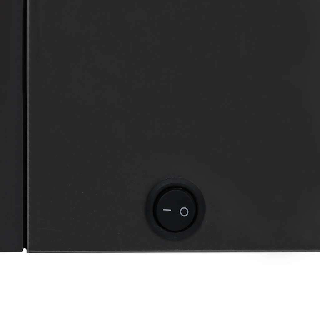 Armadietto Bagno con Specchio e LED-Mobile bagno con specchio 89x14x62 cm