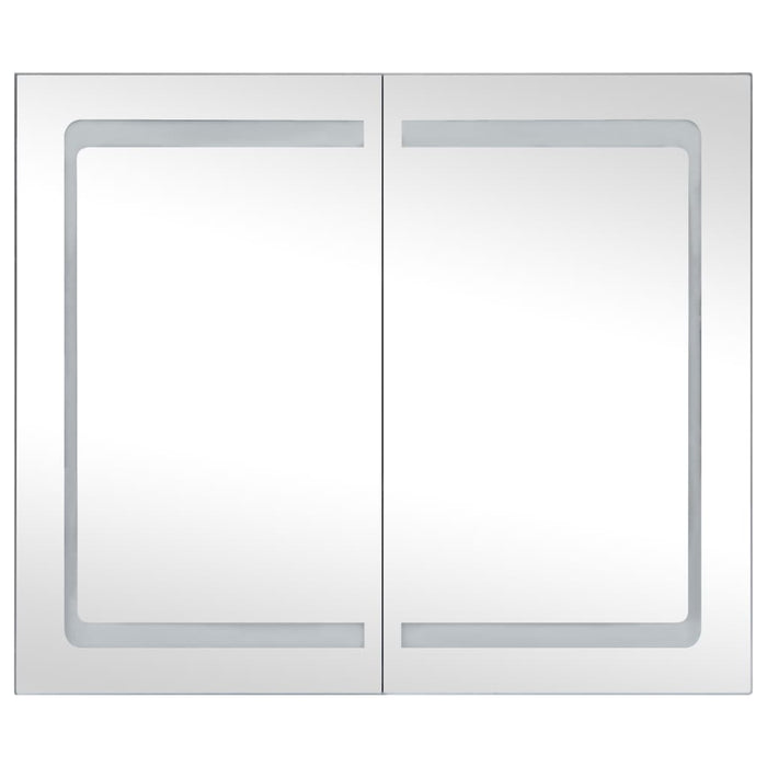 Mobile bagno specchio LED 80 x 12,2 x 68 cm 02_0006569