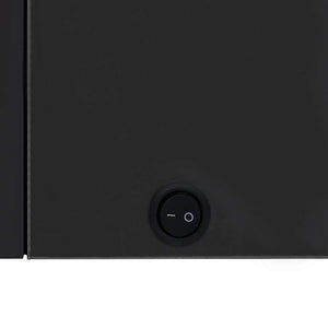 Armadietto Bagno con Specchio e LED-Mobiletto a specchio 80x12,2x68 cm 356557