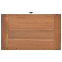 Comodino 50x30x35 cm in Legno Massello di Teak 326123
