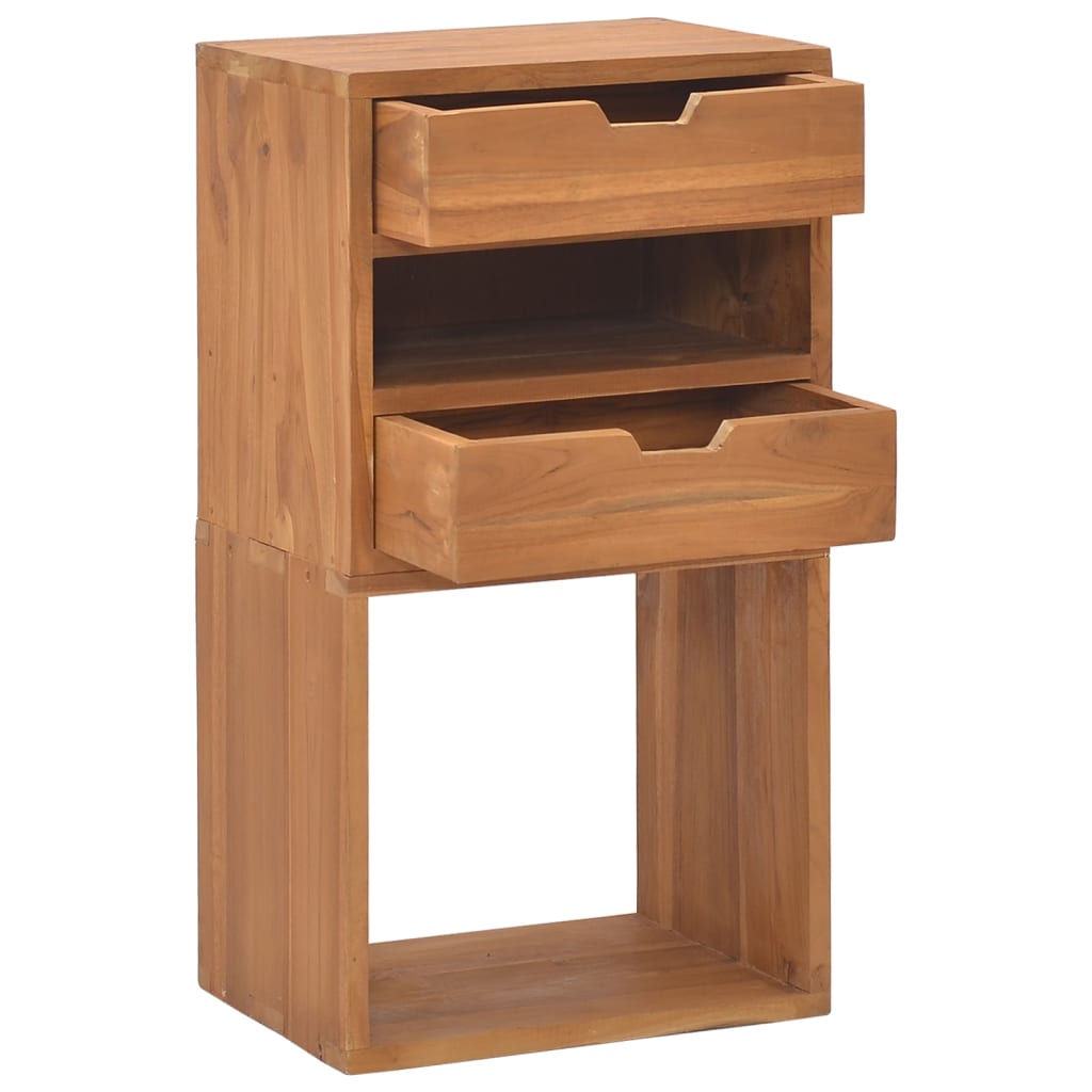Mobiletto 40x30x76 cm in Legno Massello di Teak 326129