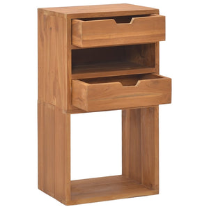Mobiletto 40x30x76 cm in Legno Massello di Teak 326129