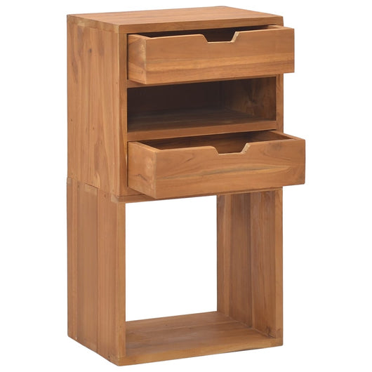 Mobiletto 40x30x76 cm in Legno Massello di Teak 326129
