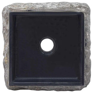 Lavandino Nero 30x30x13 cm in Marmo cod mxl 45783