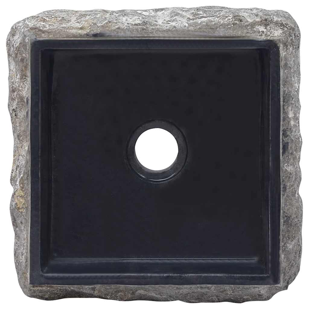 Lavandino Nero 30x30x13 cm in Marmo 149175
