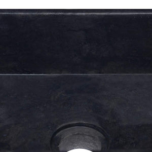 Lavandino Nero 30x30x13 cm in Marmo cod mxl 45783