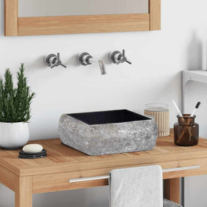 Lavandino Nero 30x30x13 cm in Marmo 149175