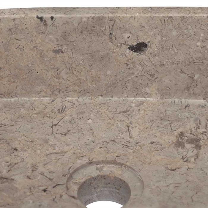 Lavandino Grigio 30x30x13 cm in Marmo