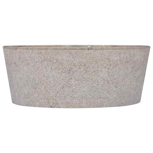 Lavandino-Lavabo-Lavello Grigio ?40x15 cm in Marmo