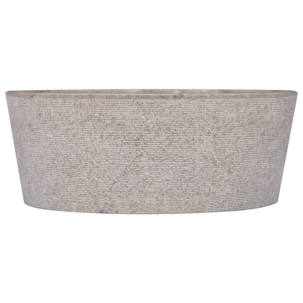 Lavabo diametro 40 x 15 cm marmo grigio 02_0002823