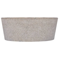 Lavabo diametro 40 x 15 cm marmo grigio 02_0002823