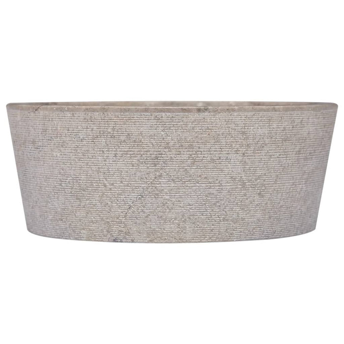 Lavabo diametro 40 x 15 cm marmo grigio 02_0002823