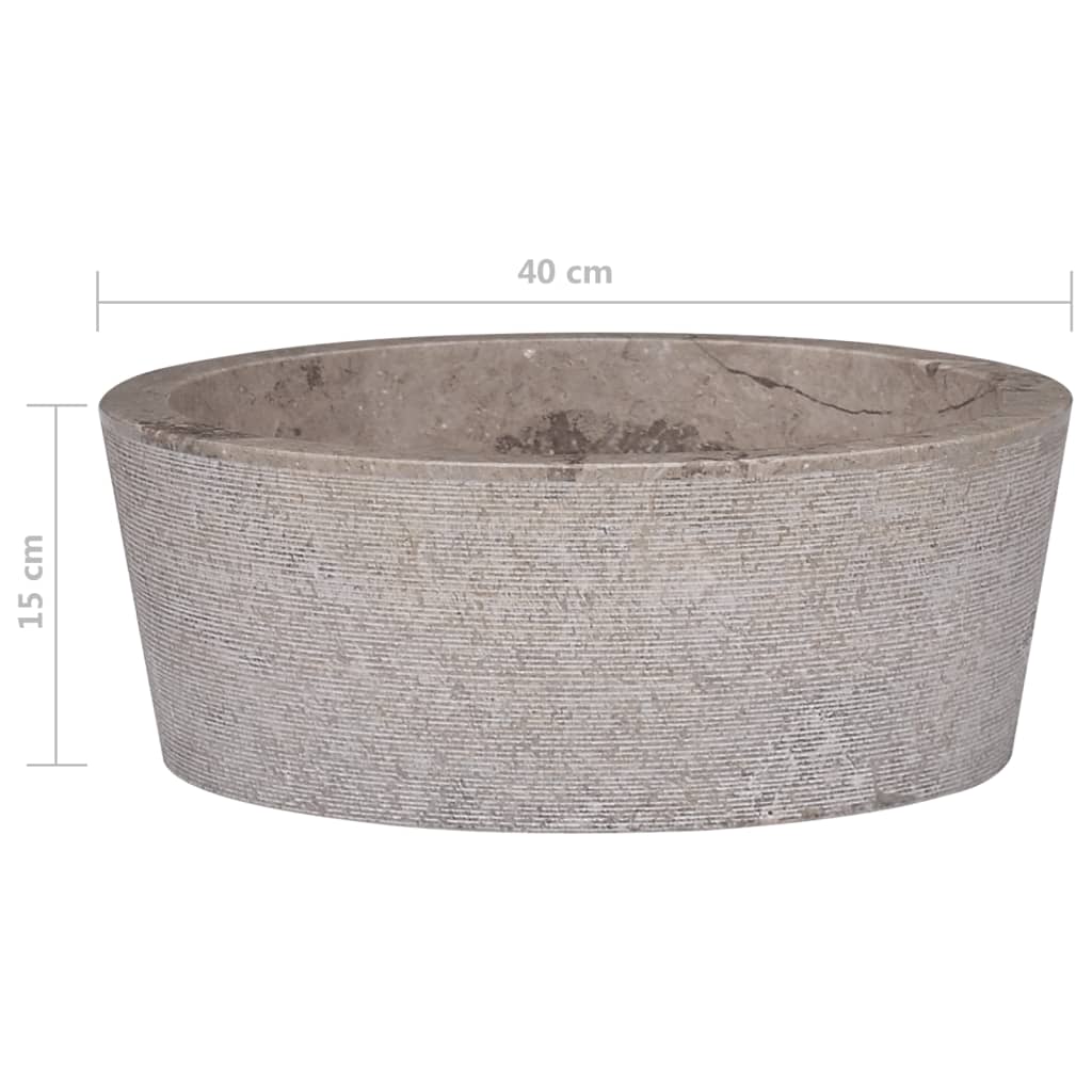 Lavabo diametro 40 x 15 cm marmo grigio 02_0002823