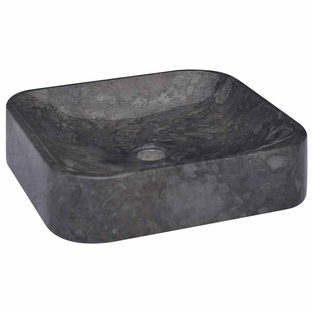 Lavandino Nero 40x40x10 cm in Marmo cod mxl 39857