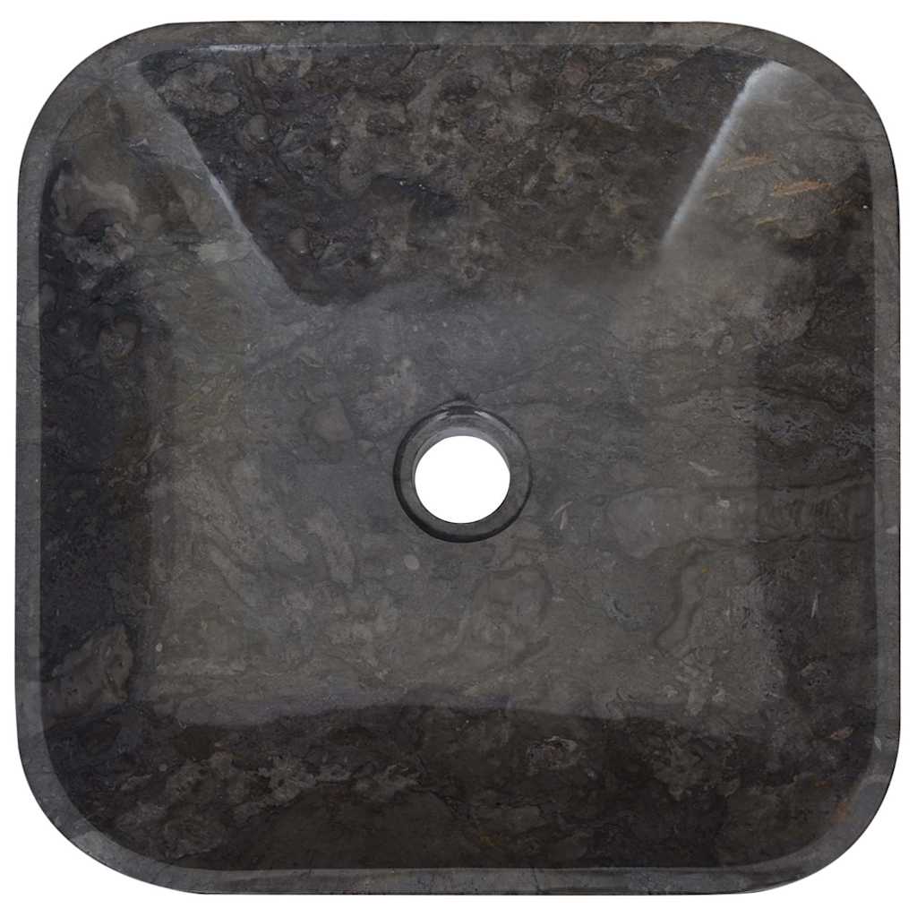 Lavandino Nero 40x40x10 cm in Marmo 149181