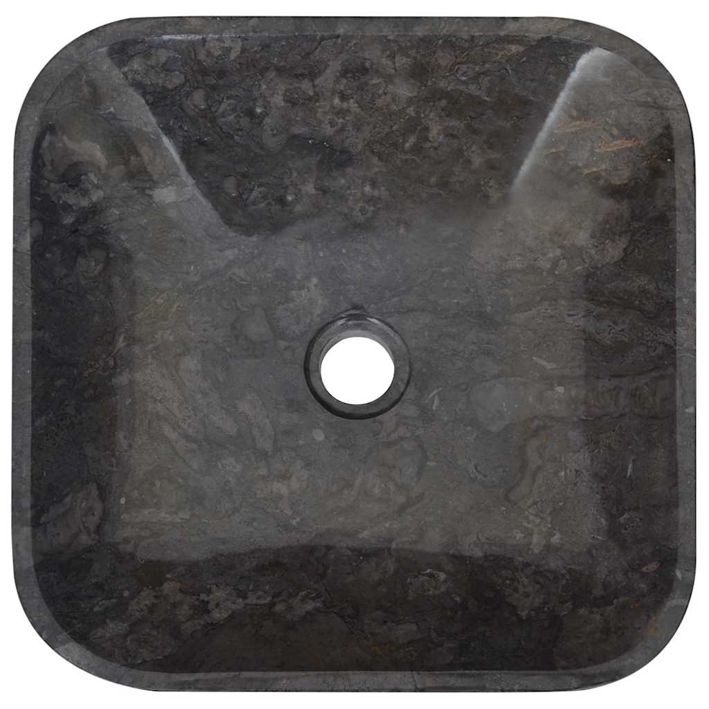 Lavandino Nero 40x40x10 cm in Marmo cod mxl 39857