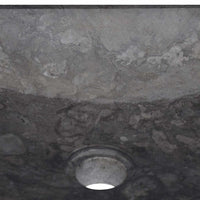 Lavandino Nero 40x40x10 cm in Marmo cod mxl 39857